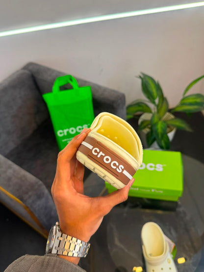 Crocs Crocband Gum Clog Cream