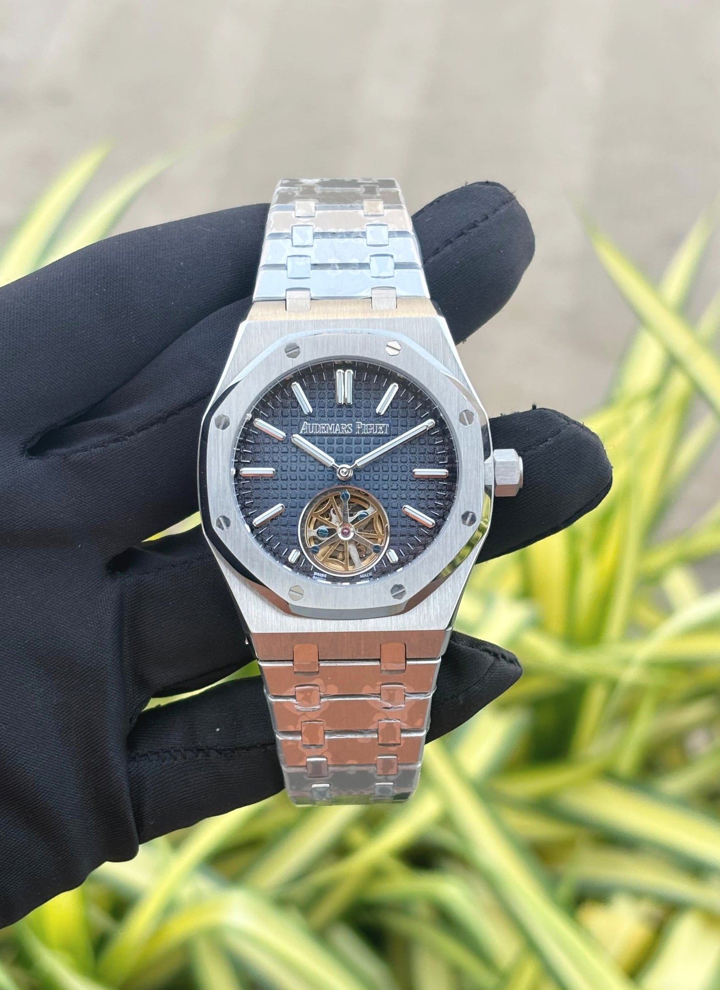 ADM Piguet Royal-Oak Flying Tourbillion Blue