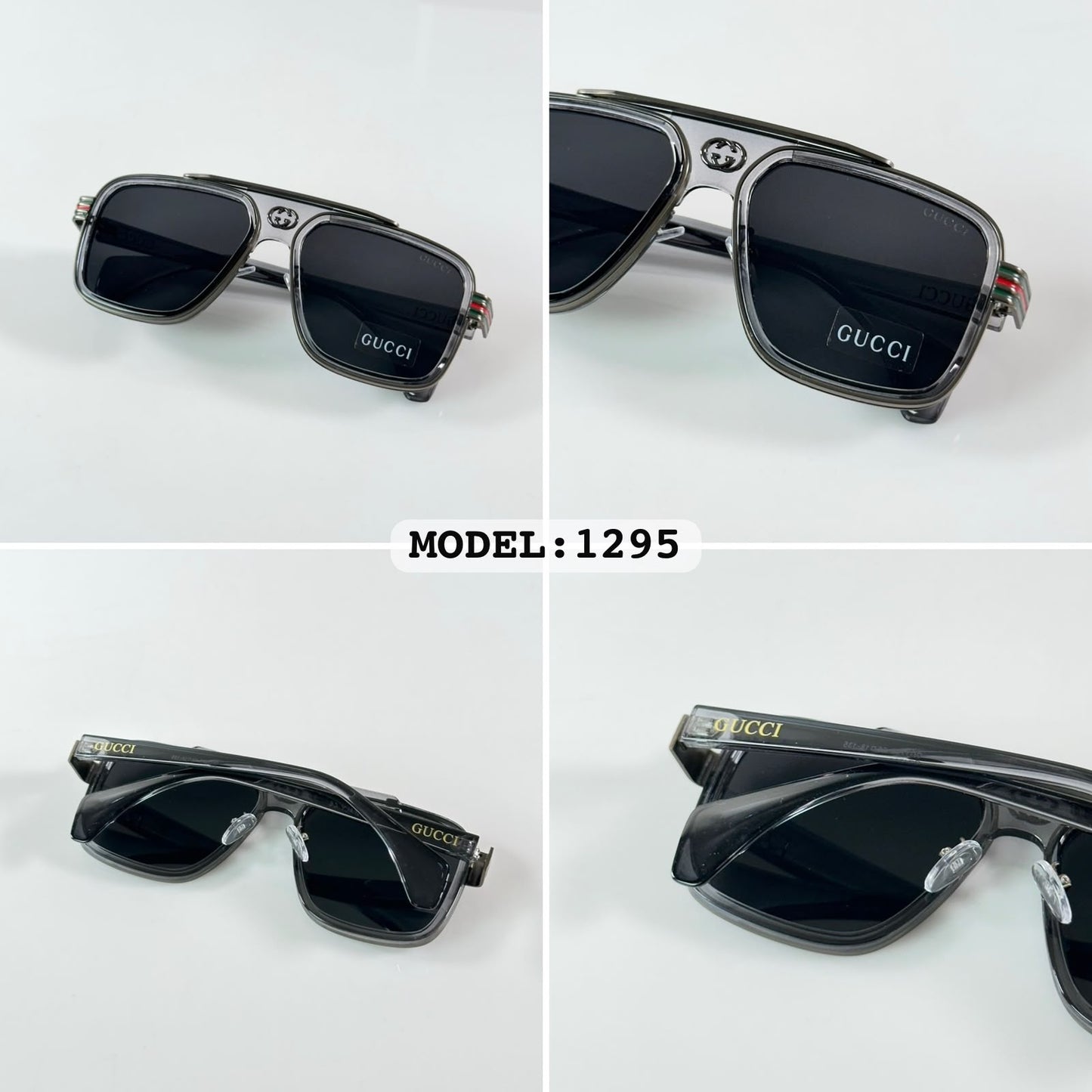 GC Shine Grey Black Luxury Shades