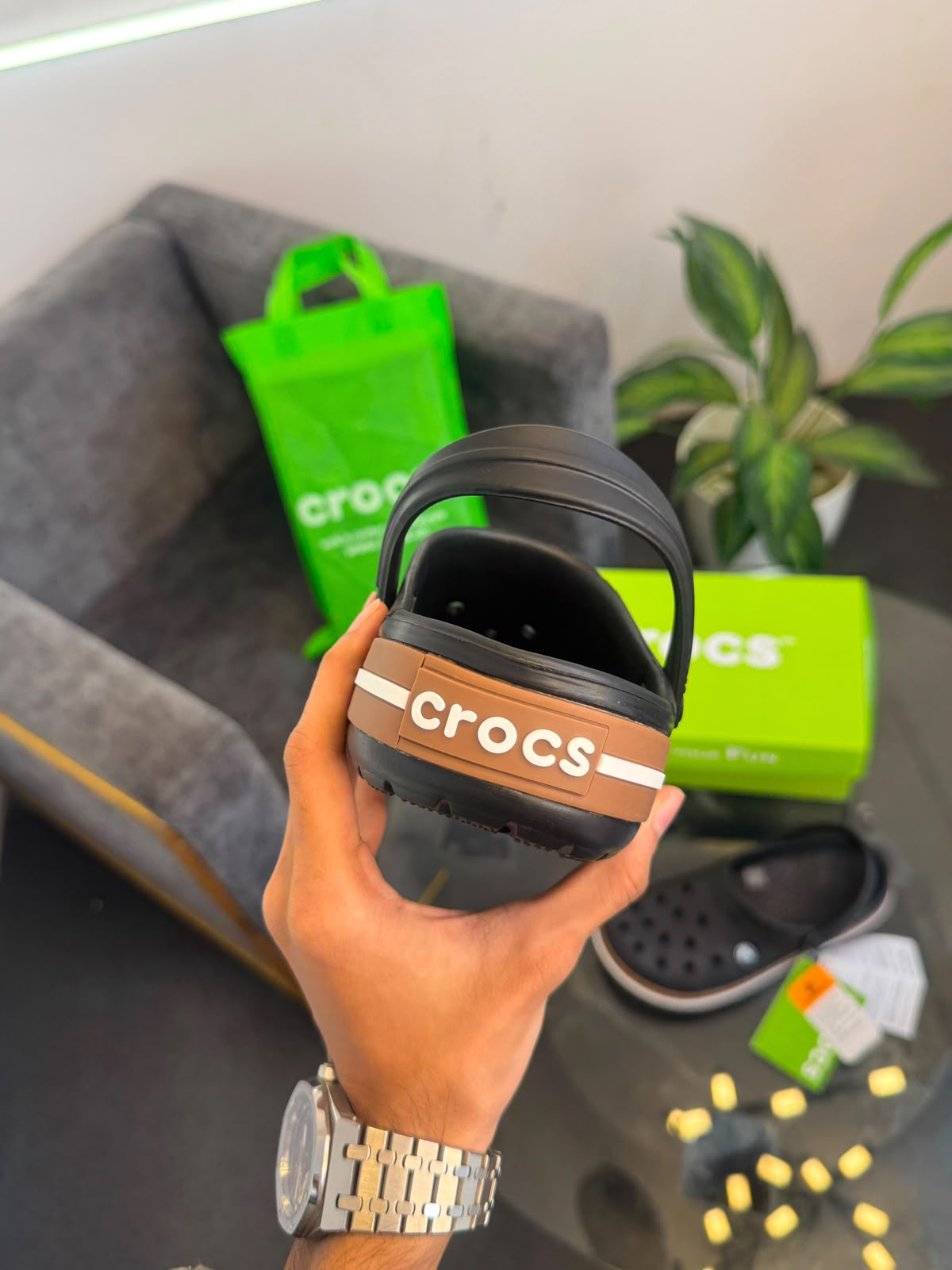 Crocs Crocband Gum Clog Black