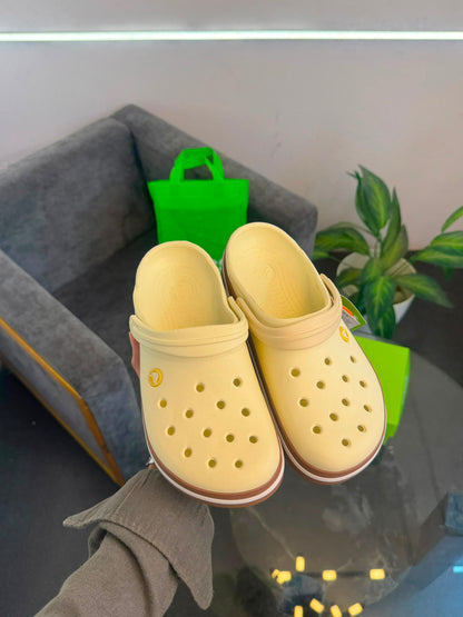 Crocs Crocband Gum Clog Cream