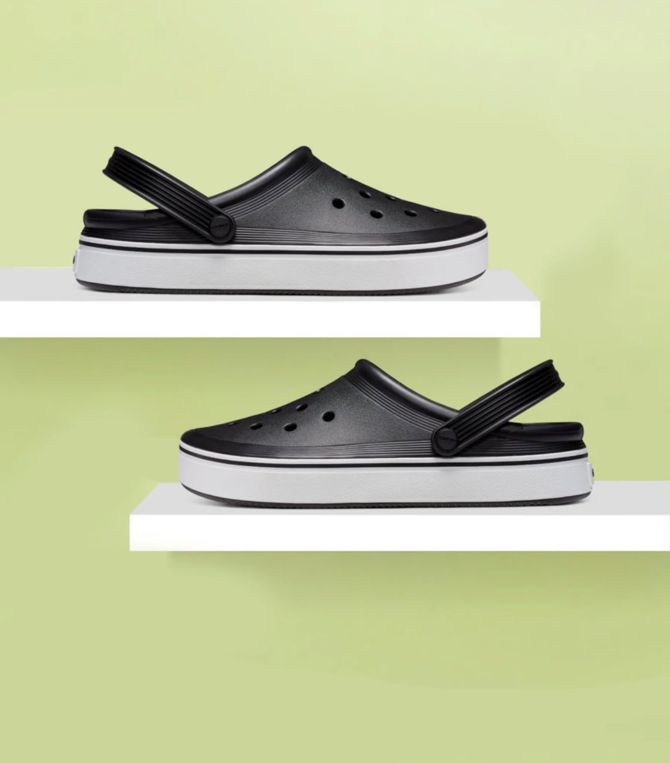 Crocs Off Courts Clogs Black
