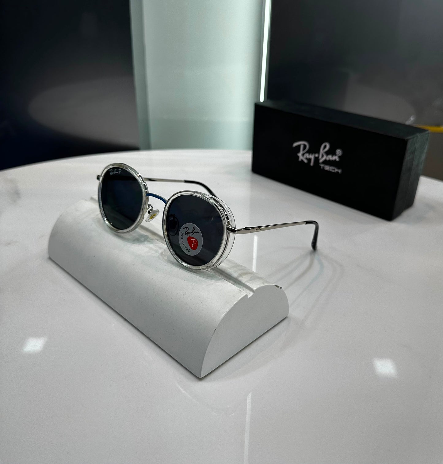 RB Ice Black Premium Shades