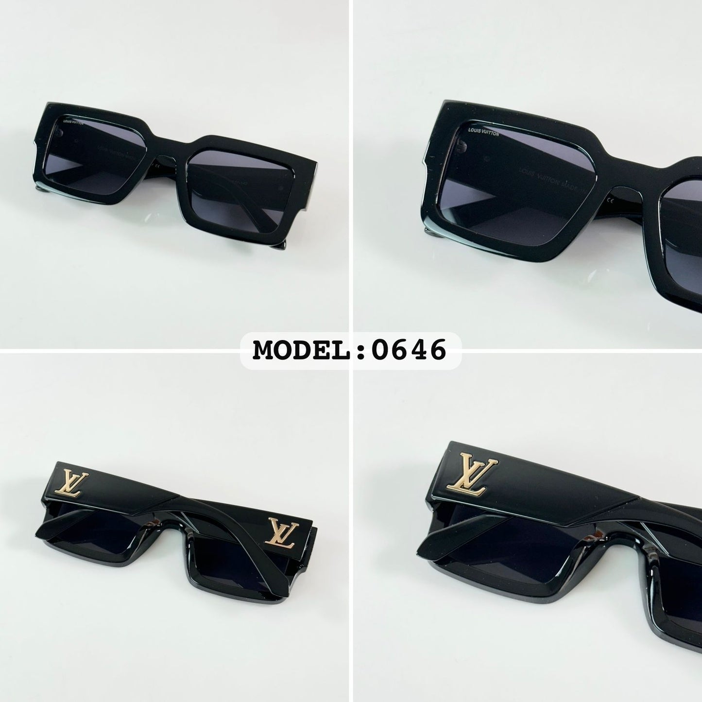 LV Black Premium Luxury Shades