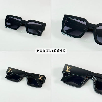 LV Black Premium Luxury Shades